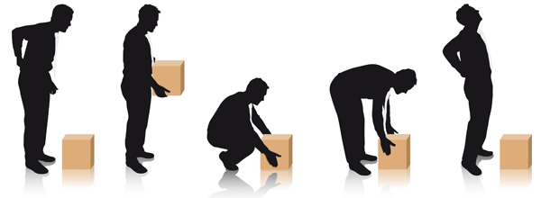 Back Pain from Moving Boxes